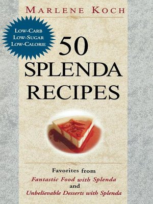 cover image of 50 Splenda Recipes